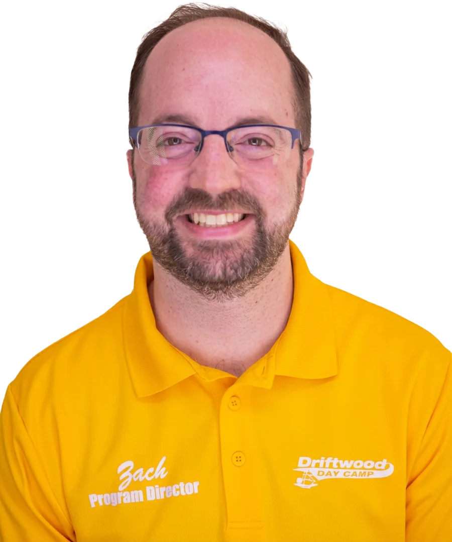 Zach, program director at Driftwood Day Camp
